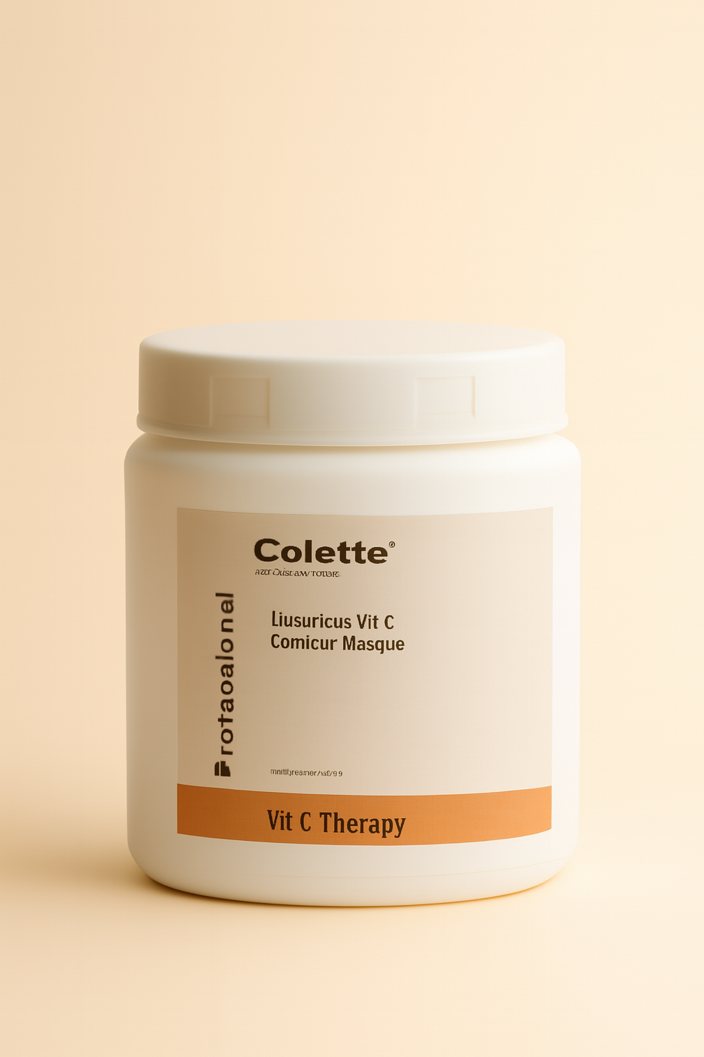 Luxirous vit C contour masque